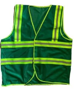 Áo Phản Quang, Áo Lưới Phản Quang Màu Xanh Lá