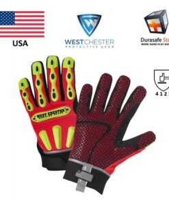 Găng Tay Cơ Khí West Chester 86713 R2 Safety Rigger Glove, Màu Cam, Size L
