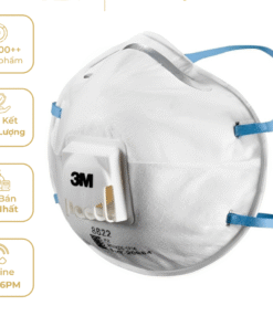 Khẩu Trang Lọc Bụi Bảo Vệ Hô Hấp 3M 8822, P2, Có Van Một Chiều, 10 Cái/Hộp, 24 Hộp/Thùng