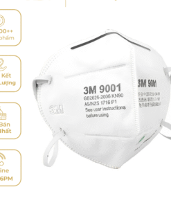 Khẩu Trang Lọc Bụi Bảo Vệ Hô Hấp 3M 9001, 50 Cái/Hộp 500 Cái/Thùng