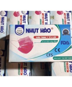 Khẩu Trang Y Tế 4 Lớp, Kháng Khuẩn Nhựt Hào