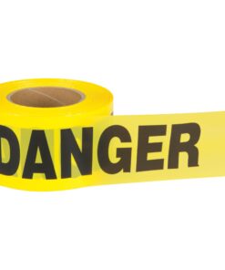 Cuộn Dây Cảnh Báo Khu Vực Nguy Hiểm "Danger" Dài 100m, Có 2 Màu Trắng Đỏ Và Vàng Đen